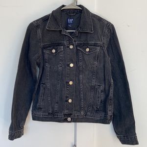 Gap Black Denim Jacket